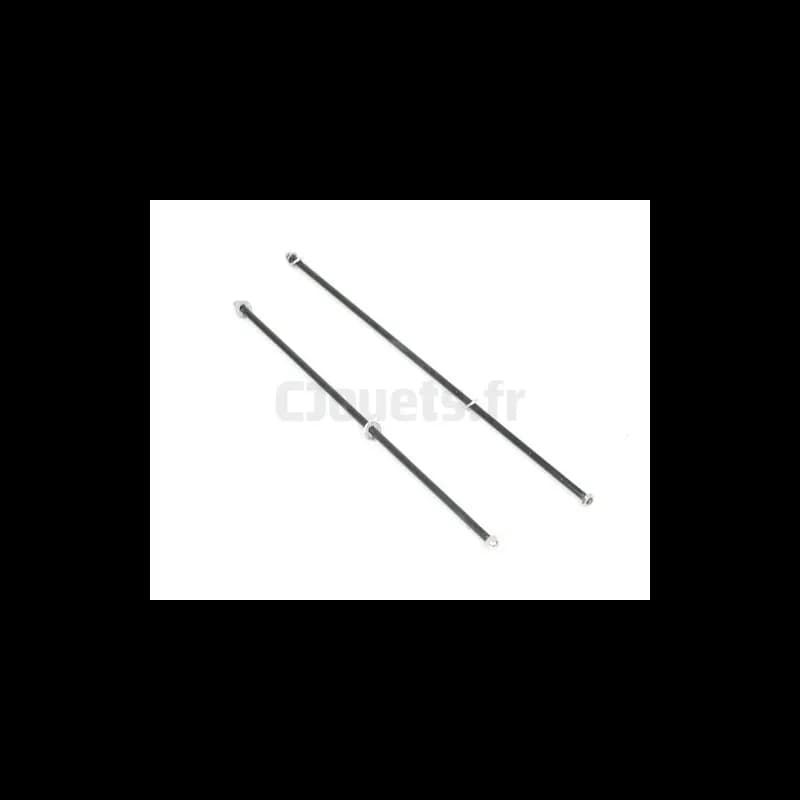 Axes repose pieds pour moto Electrique 3 roues