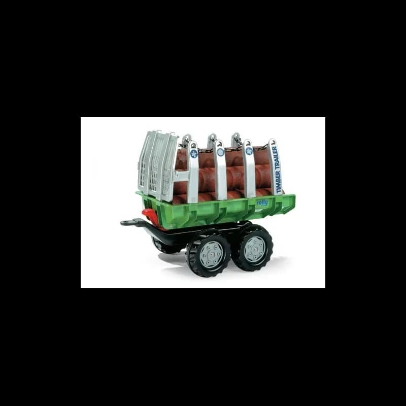 Remorque forêstière basculante double essieux Rolly Toys 122158