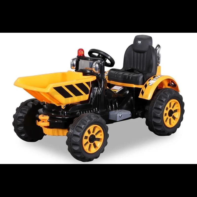 Chargeur Sur Roues Electrique Pour enfant 12 Volts Jaune