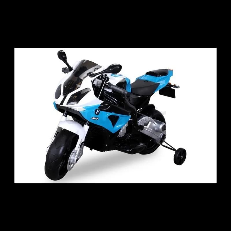 Elektromotorrad Für Kinder BMW S1000RR 12 Volt blau/schwarz