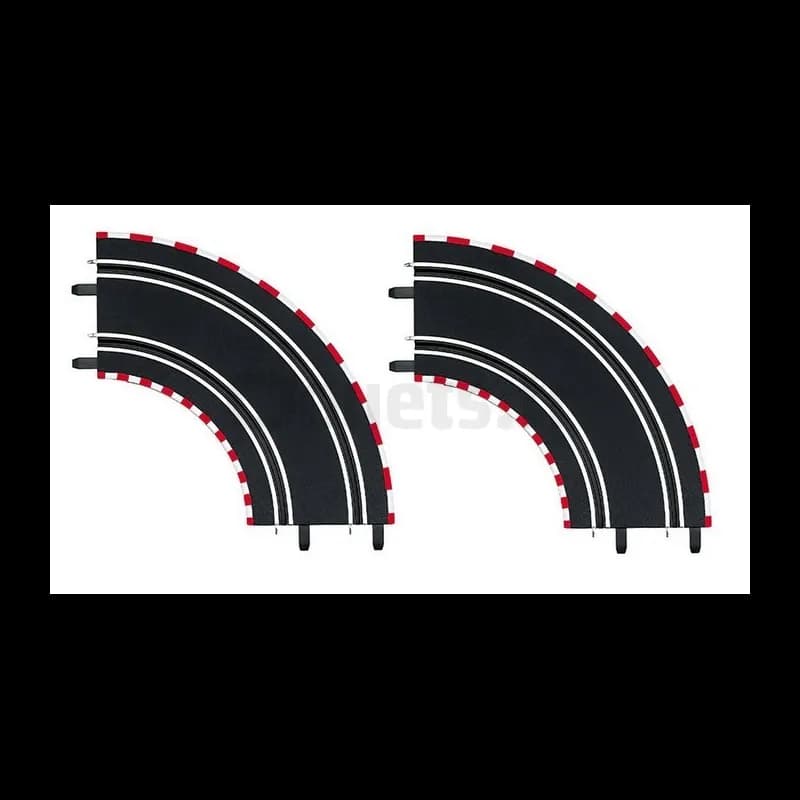 Courbes 1/90° Carrera GO& Digital 143