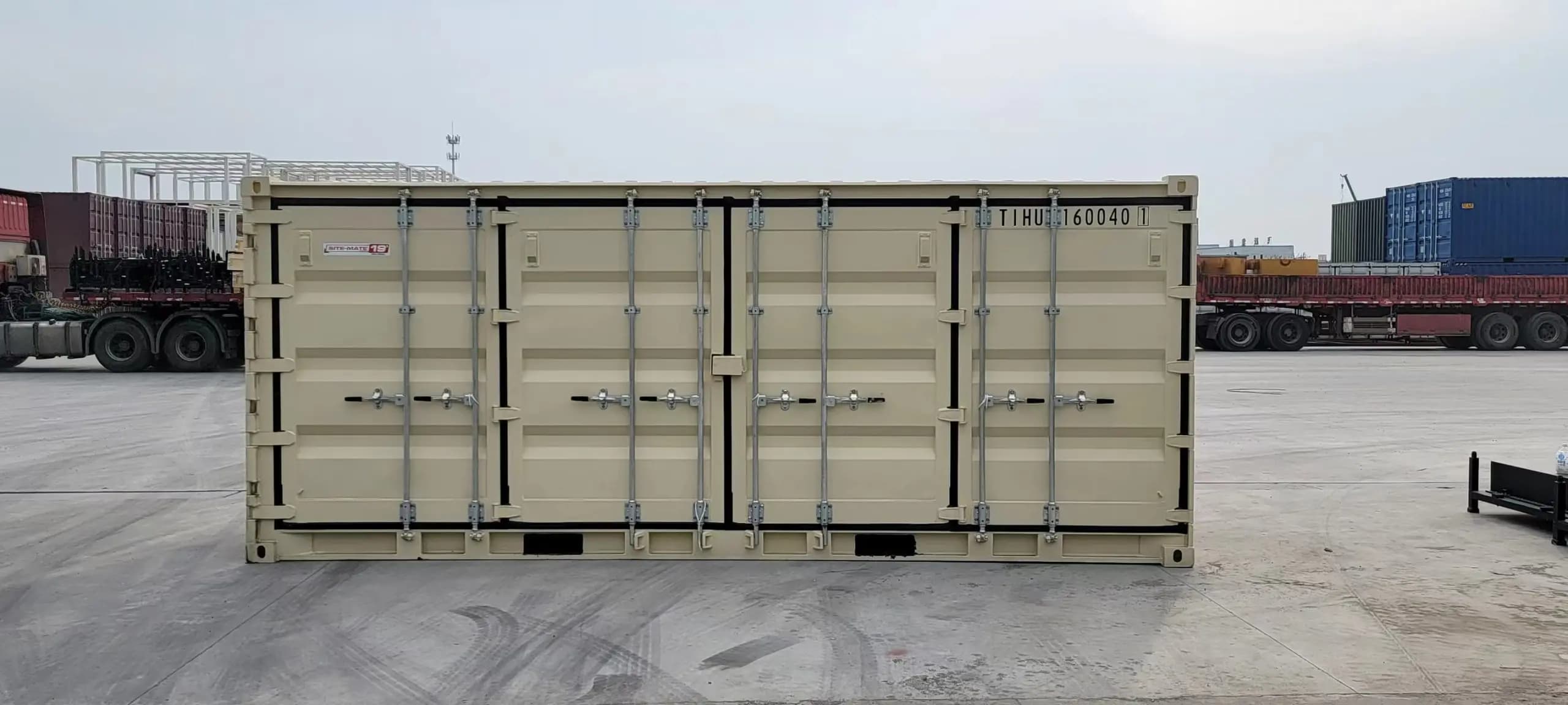19-FuĂź-Container mit seitlicher Ă–ffnung: Mini-Container mit seitlicher Ă–ffnung