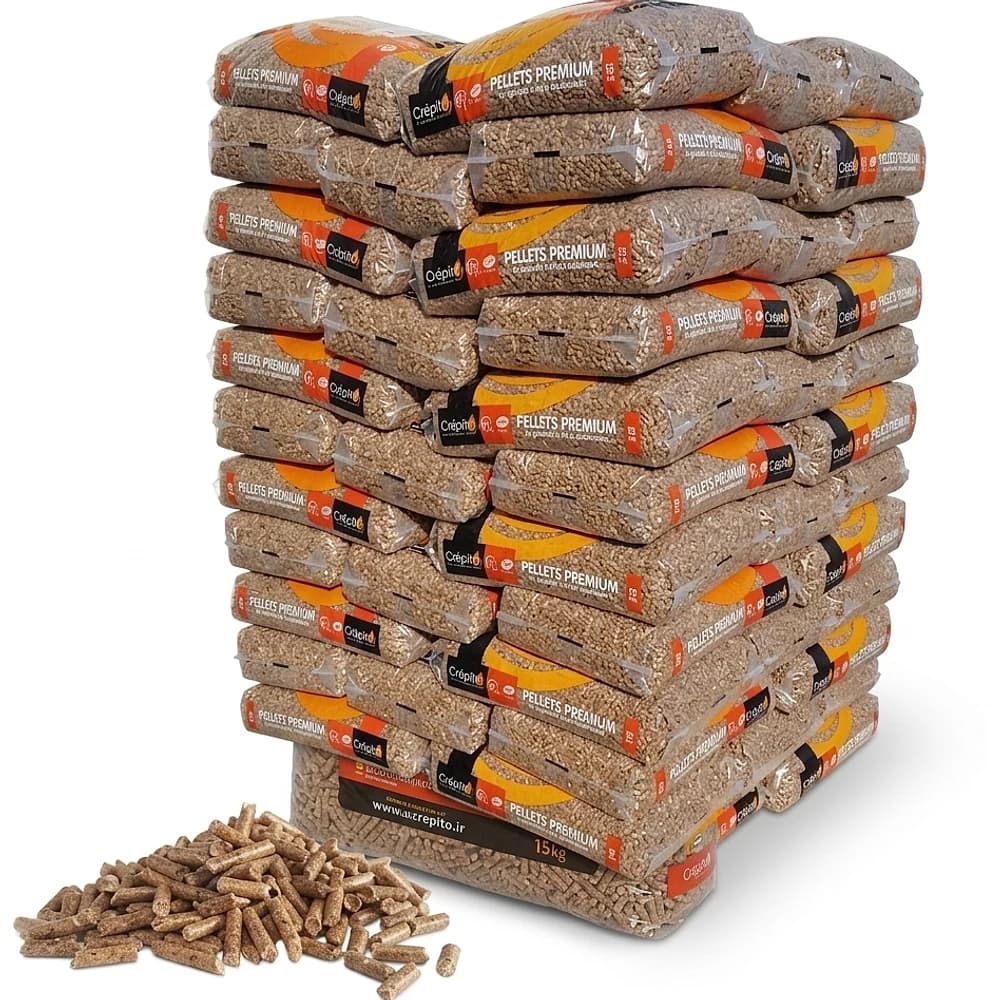 Granulés Crépito, 72 sacs de 15 kg, ENplus A1 — Comme à l'ancienne