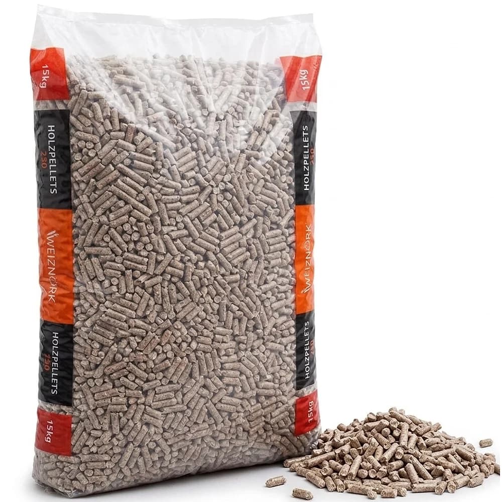 Granulés HEIZFUXX, rouge, 65 sacs de 15 kg — Comme à l'ancienne
