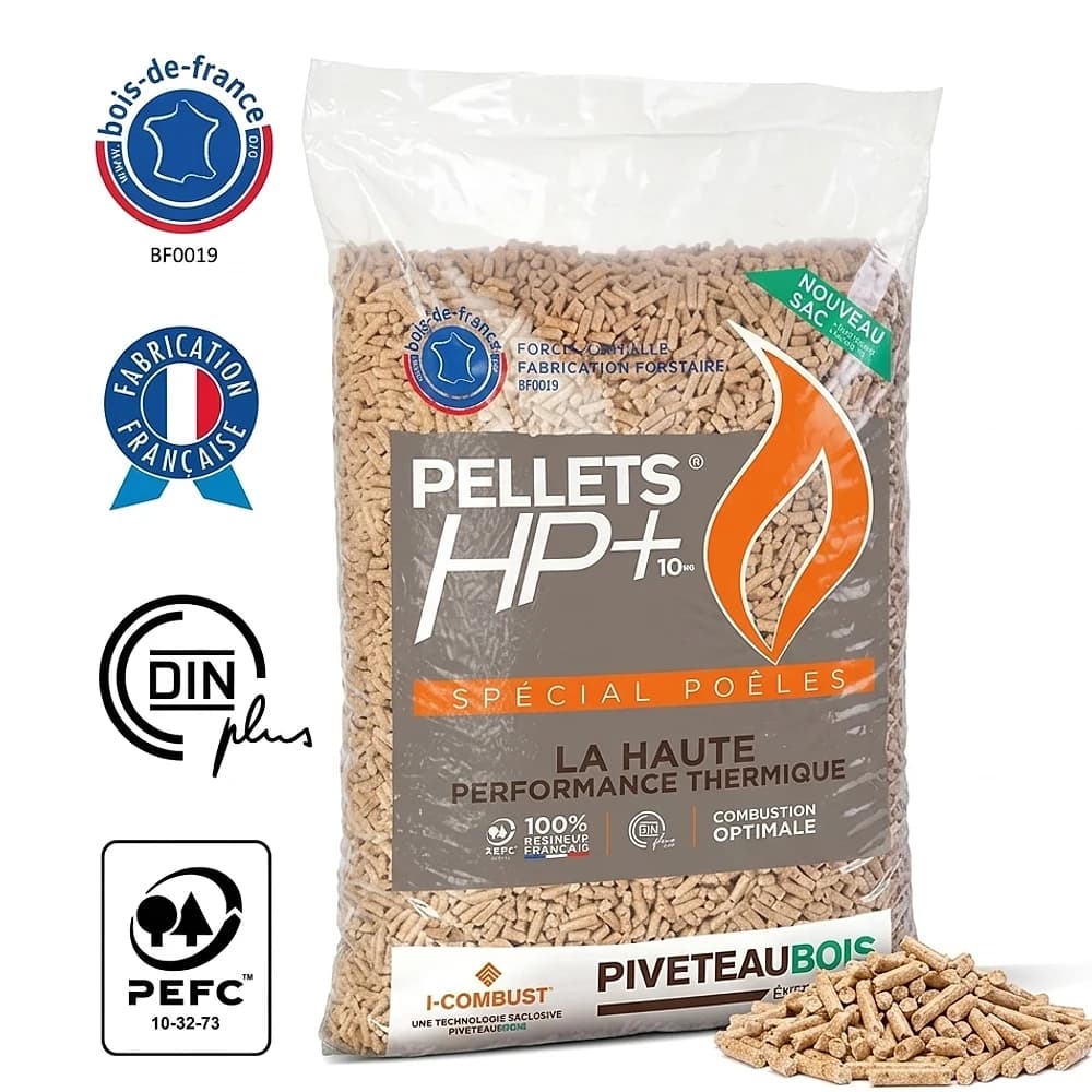 Granulés Piveteau, hp+, 72 sacs de 15 kg — Comme à l'ancienne