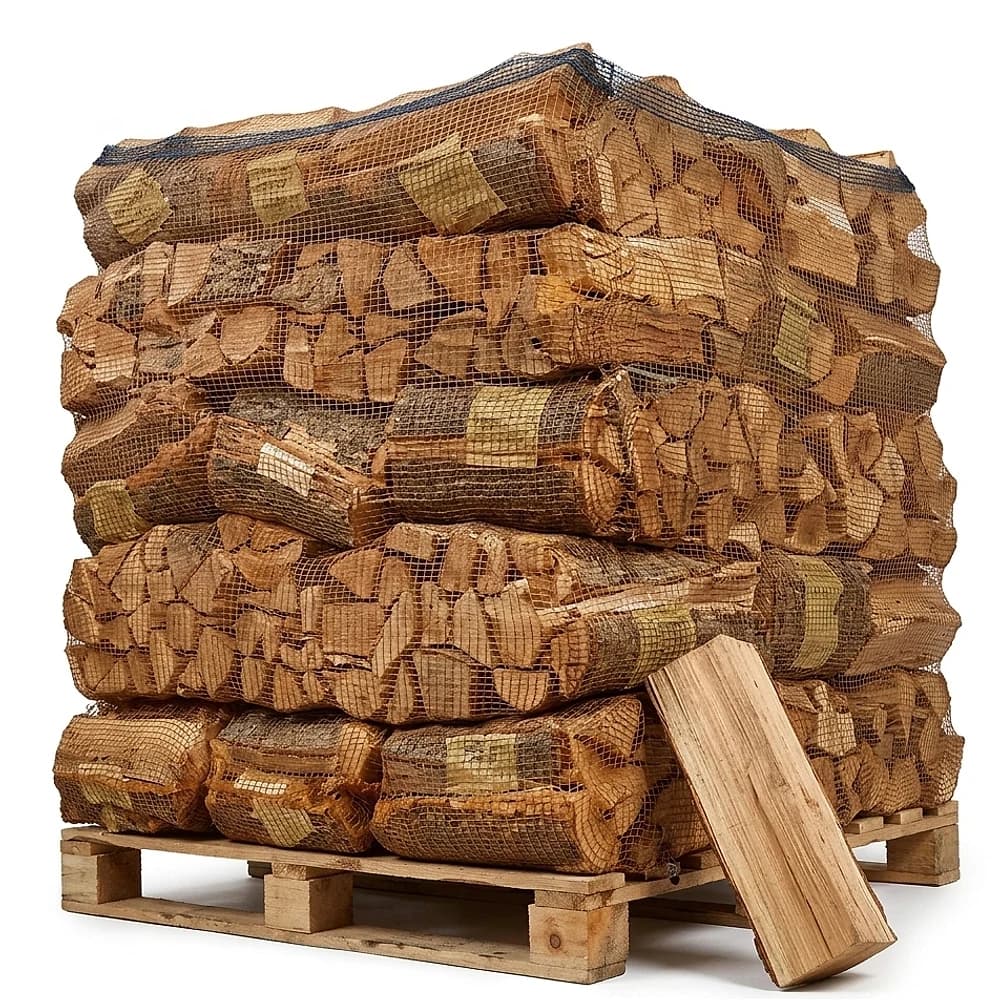 Bûches 30 cm, 40 filets de 25 kg, bois durs — Comme à l'ancienne