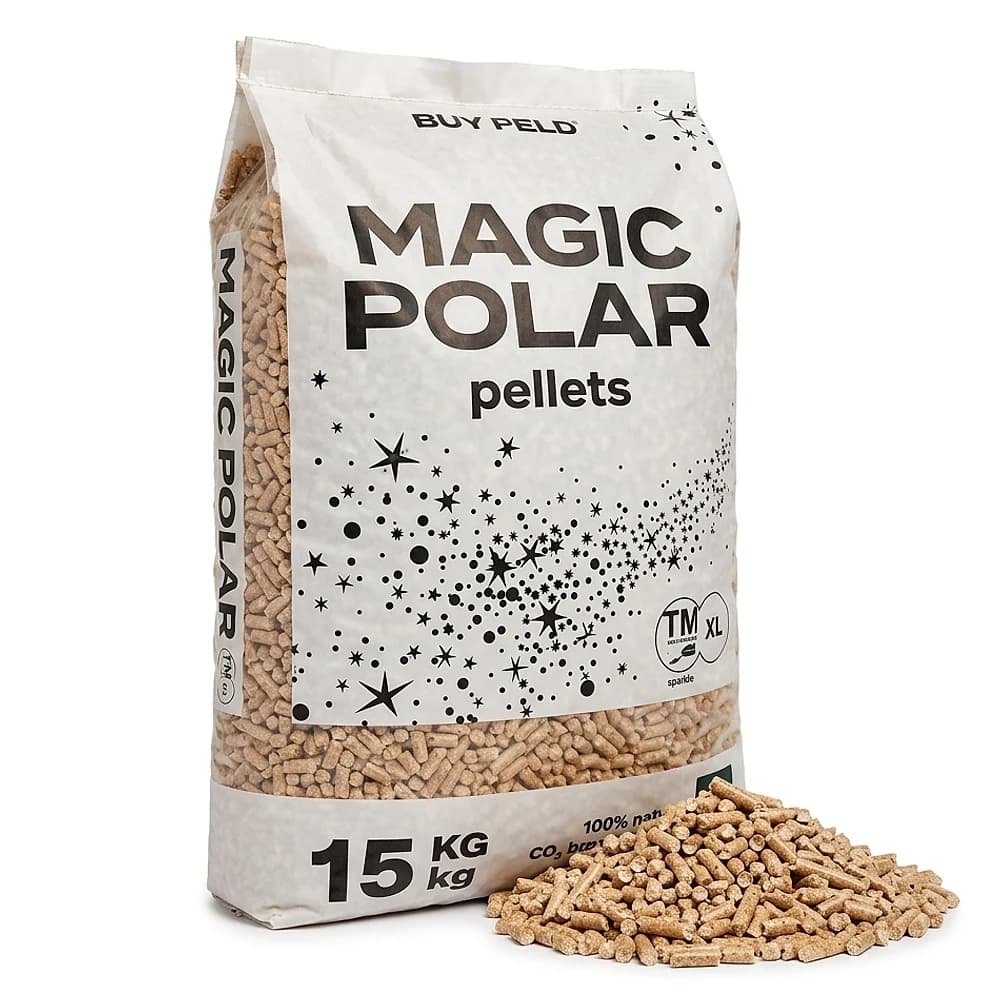 Granulés MAGIC POLAR, 70 sacs de 15 kg, ENplus A1 — Comme à l'ancienne
