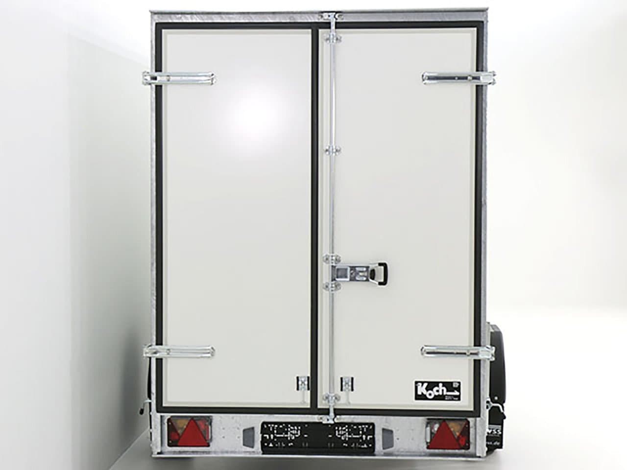 Blyss Reboque fechado 146x304cm Altura:180cm 1,3t, Porta, janela direita-Novo