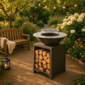 Brasero Fiesta ⌀75 cm en acier inox