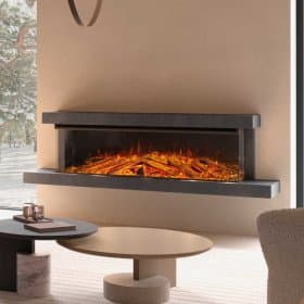 Cheminée électrique Lumen 1600 2000W : élégance et performance