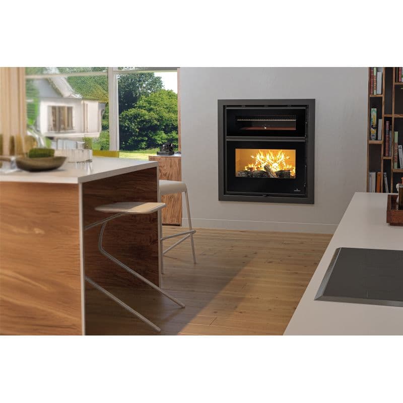 Insert à bois ventilé canalisable BRONPI Denver