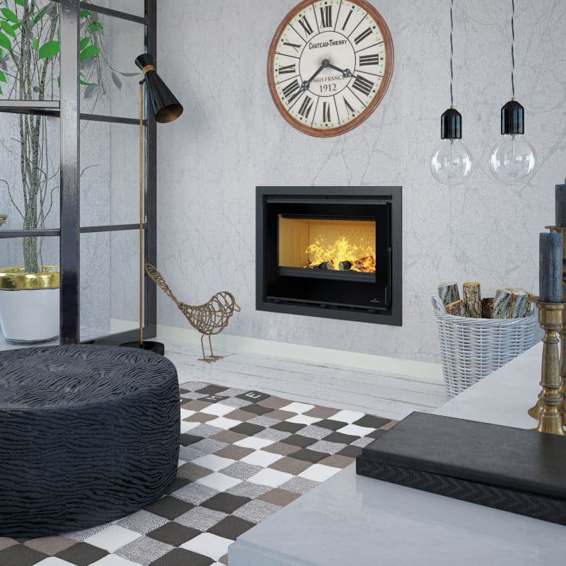 Insert à bois ventilé BRONPI Cairo 70