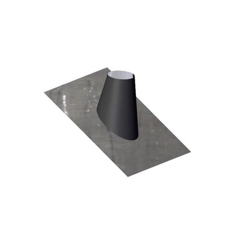 Solin de toit 30/45° Ø150mm - DW BLACK