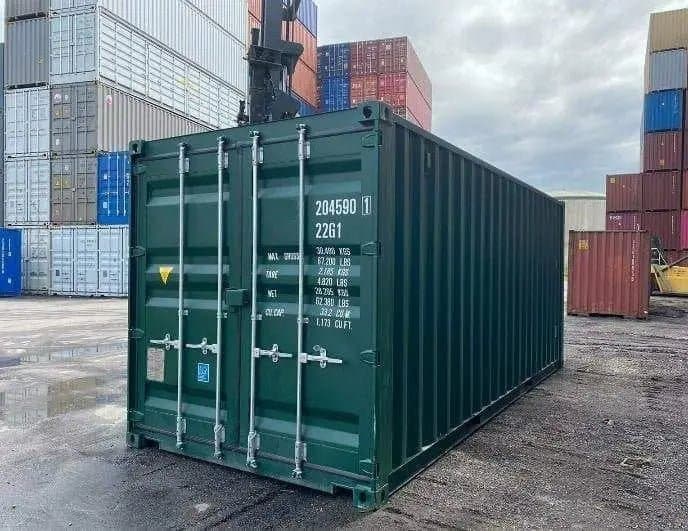 Contenedor de envĂo de 20 pies Resistente Al Viento Y Al Agua