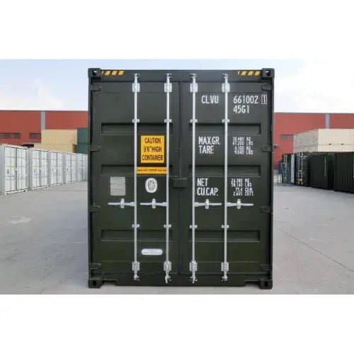 Contenedor marĂtimo seco de doble puerta de 40 pies Nuevo