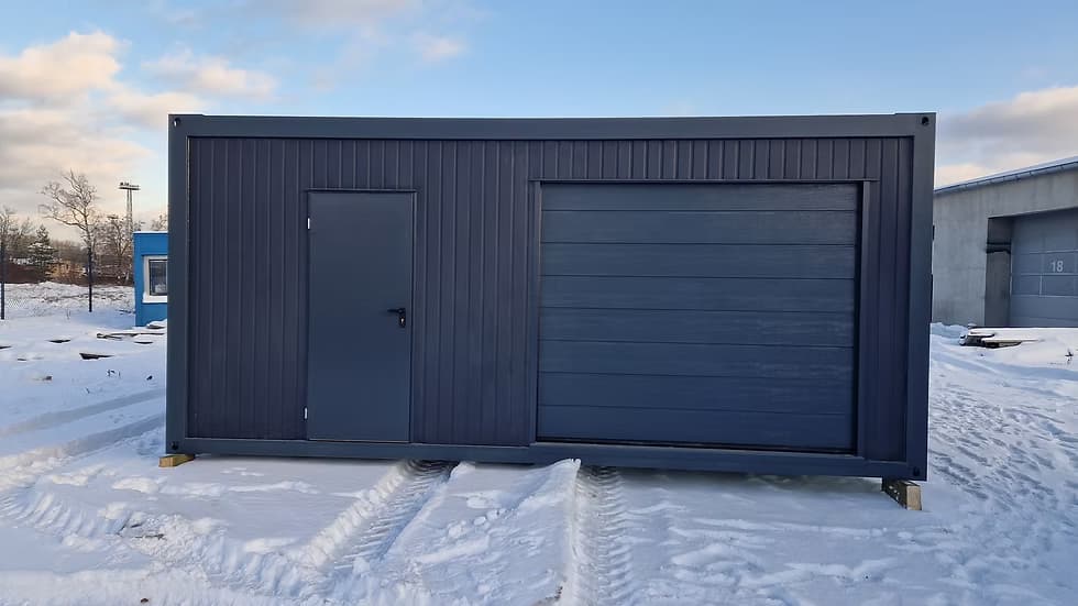 Werkstattcontainer Garage mobile Werkstatt