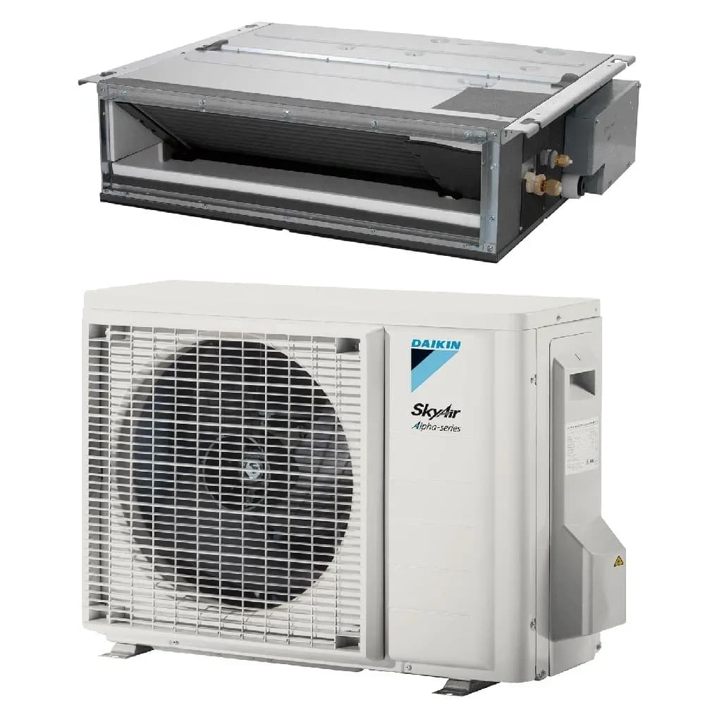 Daikin Mono Split 21000 Btu FDXM60F9 RZAG60B Klimaanlagen 6.0 kW Niedrige Prävalenz FDXM-F9 Sky Air Alpha A+ A Kanal