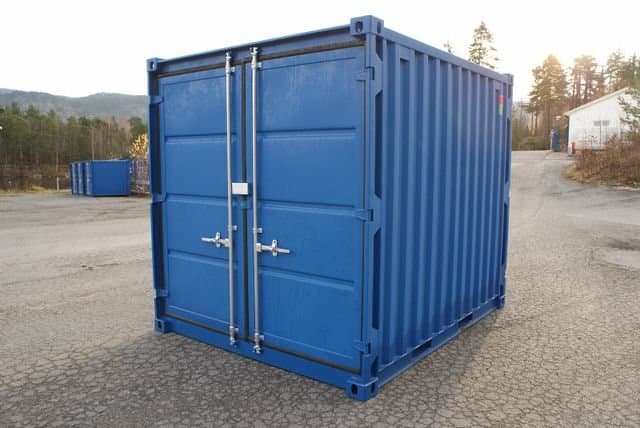 Contenedor de 10 Pies con Doble Puerta – Acceso Total por Ambos Extremos
