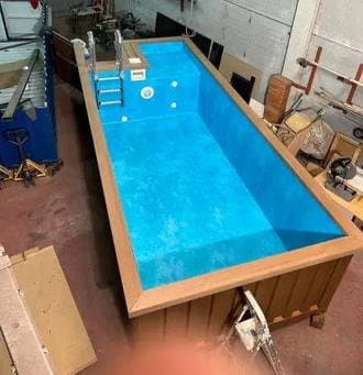 Piscina Contenedor 20 Pies – Solución Todo-en-Uno Semimóvil