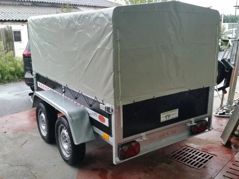 Remolque Portaequipajes Boro Niewiadow BOK725D – 750 kg – 250 × 132 × 50 cm