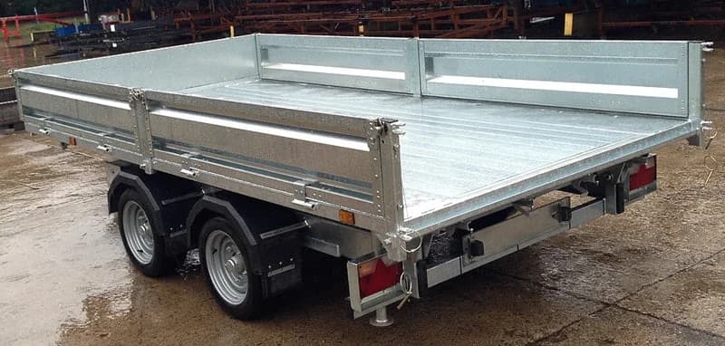 Remolque Volquete Indespension – 2 Ejes – 2.700 kg – 247 × 161 cm