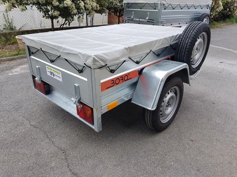 Remolque de Equipaje Boro Niewiadow BO717 – 750 kg – 170 × 122 × 40 cm