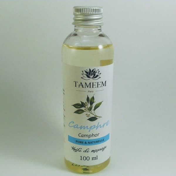 Huile de Camphre (Camphor Oil) - 100 ml - 100% Naturelle - Tameem
