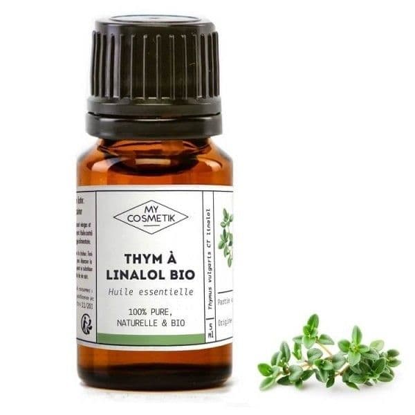 Huile essentielle de thym à linalol BIO (AB) 10 ml - MyCosmetik