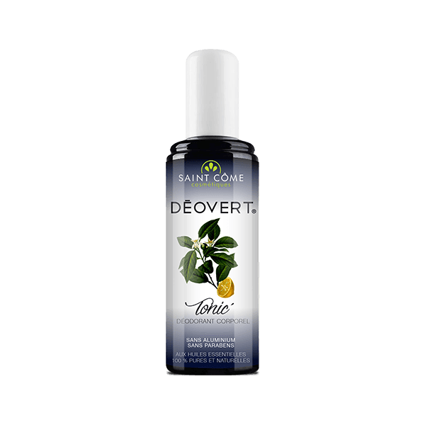 Déodorant Fraîcheur Tonic' aux Huiles Essentielles 100% naturelles - 100ml - Déovert