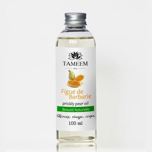 Huile de Figue de Barbarie (Prickly Pear Oil - Macérât) - 100% Naturelle - 100 ml - Tameem