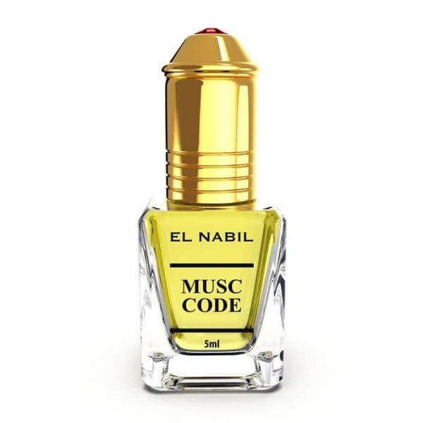 Musc Code - Extrait de parfum sans alcool - 5 ml - EL NABIL