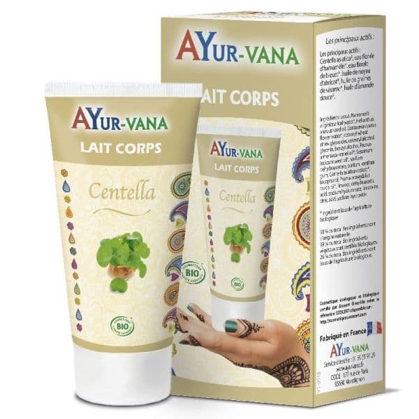 Lait corps ayurvédique à la Centella Bio - 75 ml - Ayur-Vana