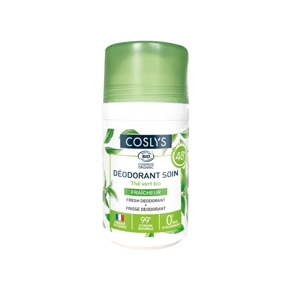 Déodorant Bio Soin Fraîcheur - Aloe Vera et Thé vert - 50ml - Coslys