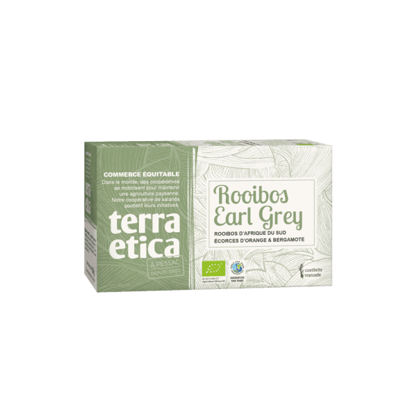Infusion Rooibos Bio Early Grey - 20 sachets - Terra Etica