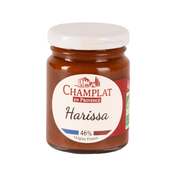 Sauce Harissa Bio artisanale - 90g - Champlat en Provence