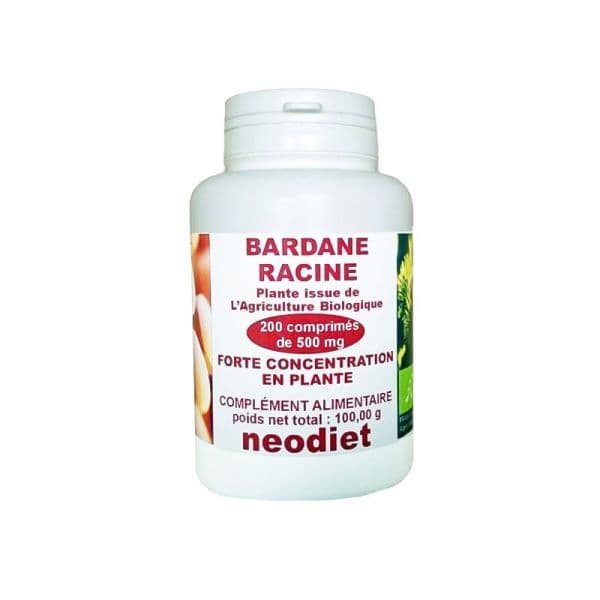 Bardane Bio - Peaux à problèmes - 200 Comprimés - Vital Osmose