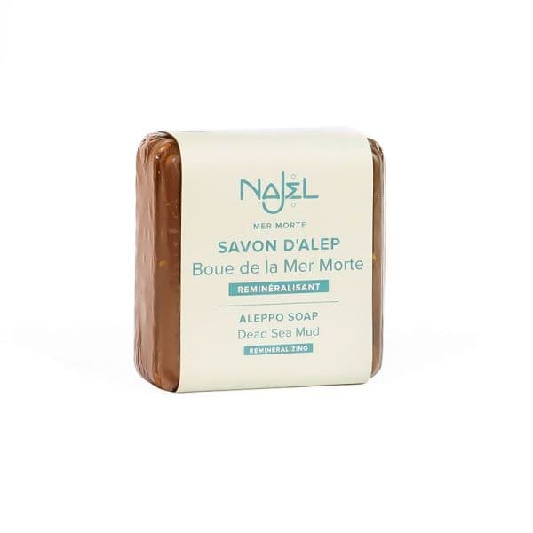 Savon d'Alep à la Boue de la Mer Morte - 100g - 100% Naturel - Najel
