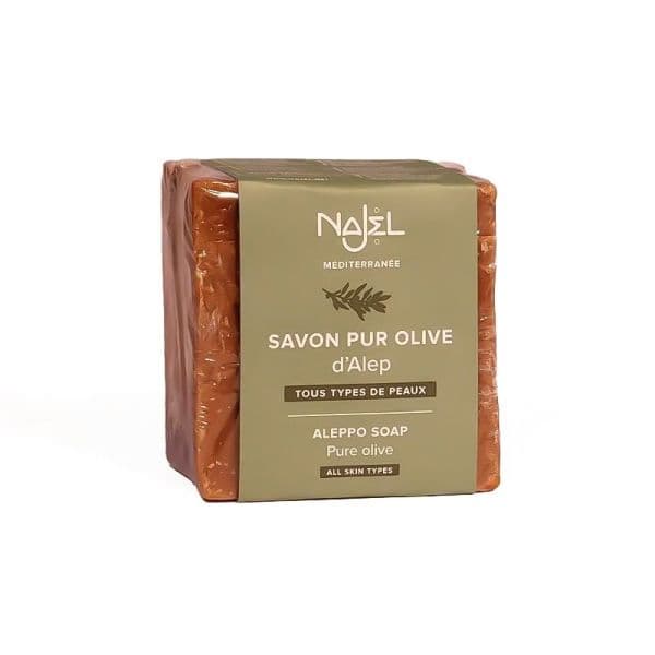 Savon d'Alep Véritable Olive - Sans Parfum - 190g - Najel