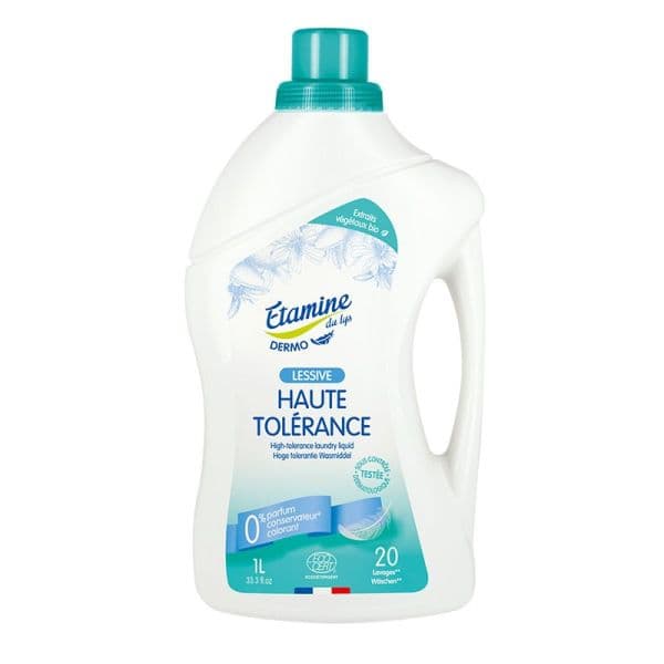 Lessive Liquide Dermo Haute Tolérance - Sans Parfum et Conservateur - 1L - Etamine du Lys