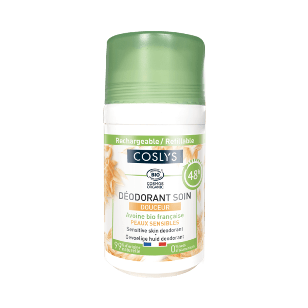Déodorant Bio Soin Douceur - Aloe Vera & Avoine Bio - 50ml - Coslys