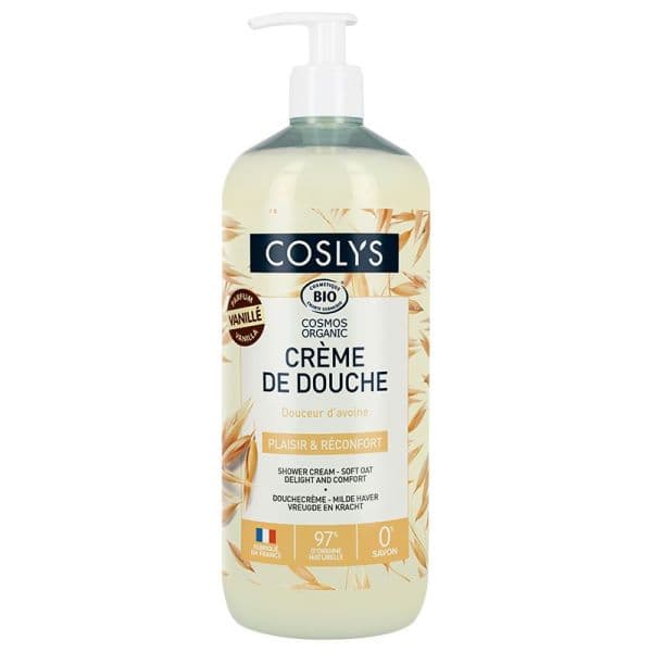 Crème de douche Bio Douceur Avoine - 1L - Coslys