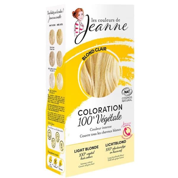 Henné Blond Clair - (Coloration Végétale) - 100g - Les Couleurs de Jeanne