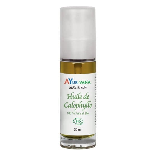 Huile Végétale de Calophylle Bio pour la peau - 30 ml - Ayur-vana