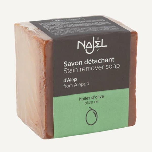 Savon Détachant d'Alep écologique - Tous types de taches - 200g - Najel