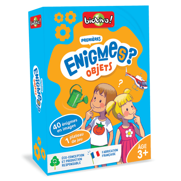 Mes Premières Enigmes ? Objets - Dès 3 ans - BioViva