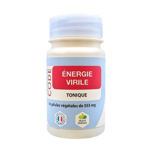 Énergie Virile - Spécial libido - 60 gélules - Laboratoire Code