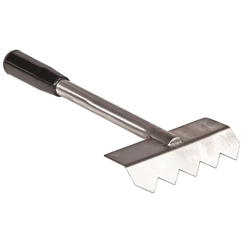 BASE 700/900 GRATTOIR POUR GRILL PIERRE LAVIQUE RAINURÉ COMBISTEEL