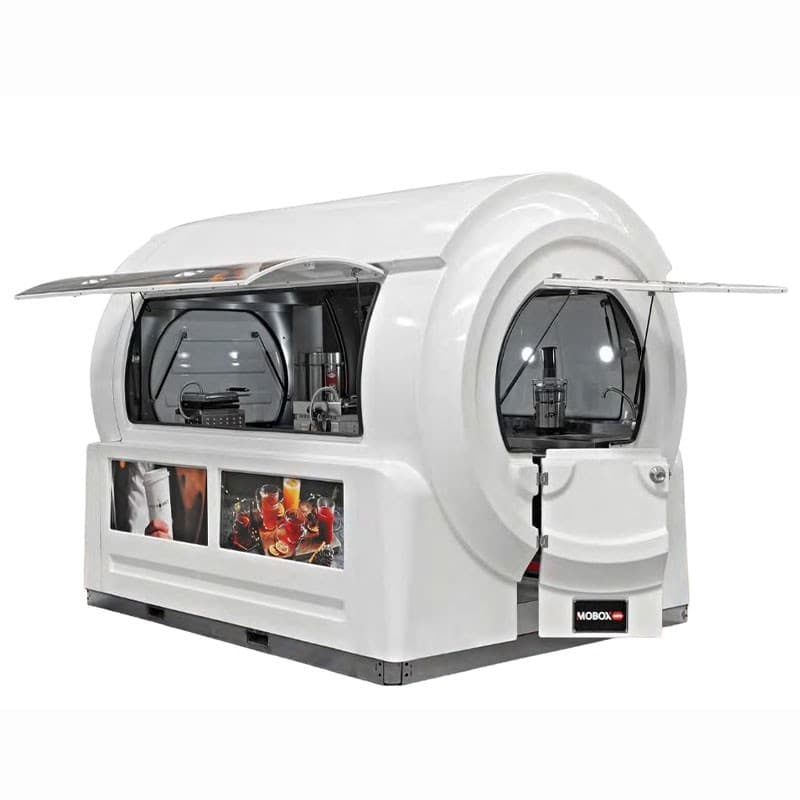 Kiosque Shawarma doner kebab 4020 x 2300 x 2400 mm MOBIL RESTO