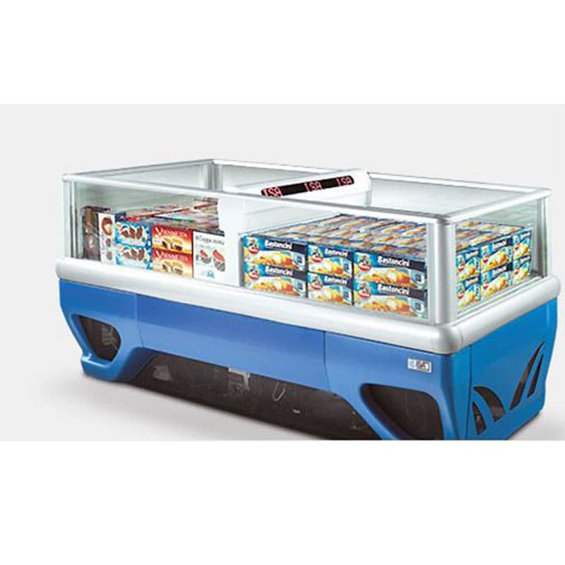 Îlot réfrigéré négatif 684 L libre-service ISA