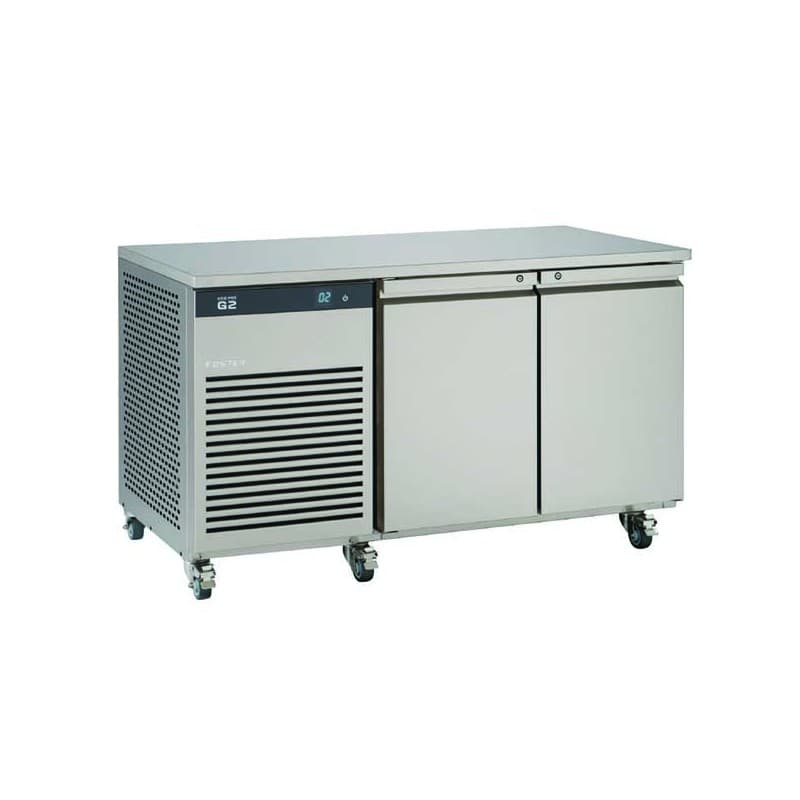 Soubassement réfrigéré Positive 2 portes Inox FOSTER